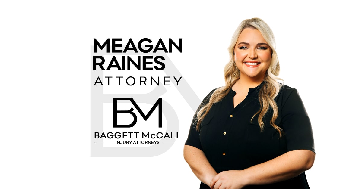 Meagan Raines white ad